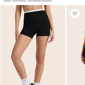 SET Active Black Women's Athletic Biker Shorts Formcloud